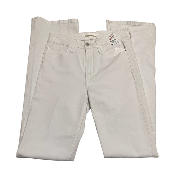Joe's Jeans Women's Size 28 Flawless High Rise Curvy Bootcut Denim White